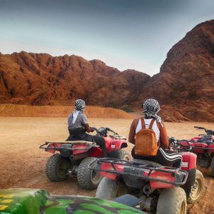 Quad ATV Fahren Safari Tour ab Sahl Hasheesh & Makadi Bay
